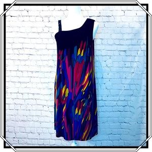 Elle Asymmetric Knee Length dress Size Med…